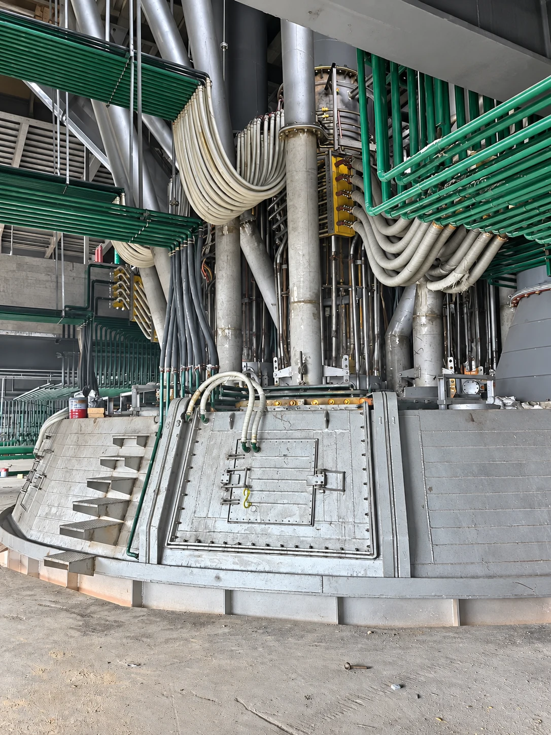 Furnace installation — equipment and connections