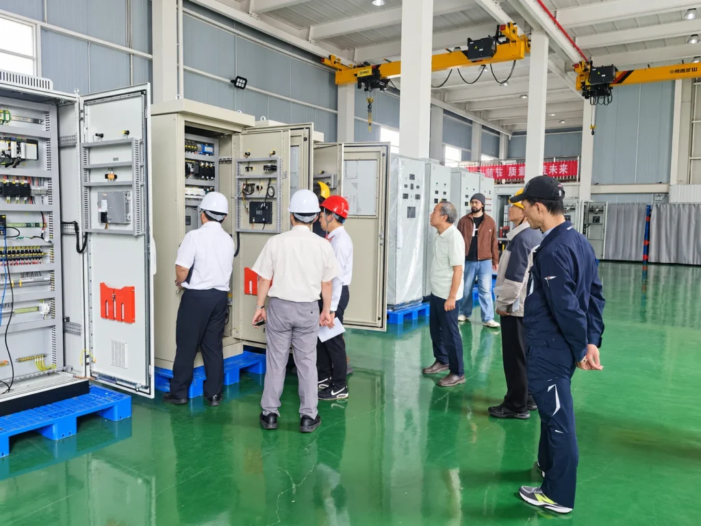 Workshop equipment for the Sumitomo Metal Mining copper electrolysis project